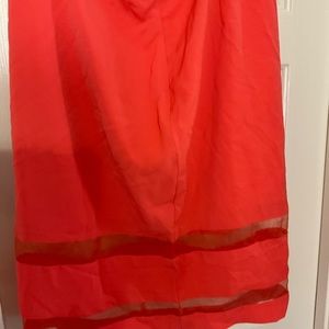 Moon coral  XL skirt with sheet bottom slits